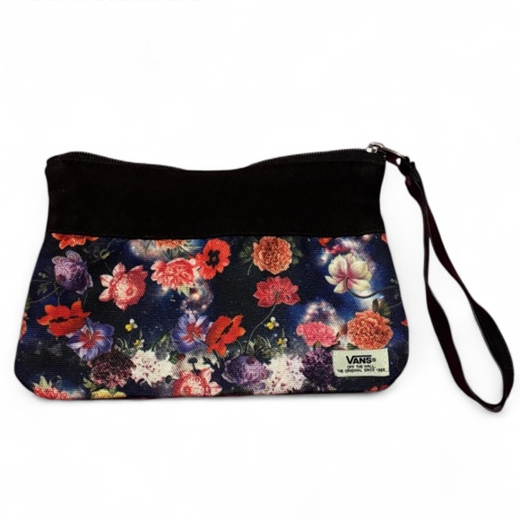 Vans Handbags - Vans Floral Wristlet Clutch